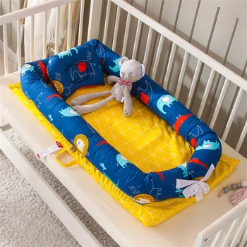 90*50cm Removable Baby Cot Nest Bed Bebe Protect Cradle Cushion Bumper Travel Crib for Newborn travel Washable Cartoon Cotton
90*50cm Removable Baby Cot Nest Bed Bebe Protect Cradle Cushion Bumper Travel Crib for Newborn travel Washable Cartoon Cotton