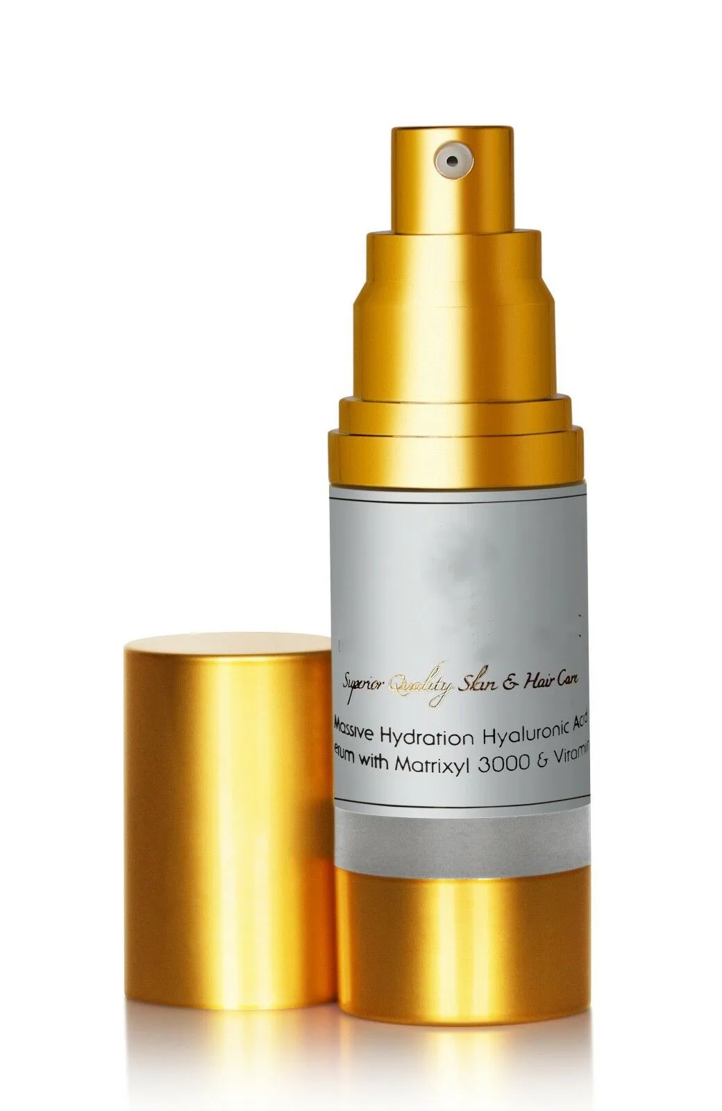 Hyaluronic Acid Serum Wrinkle Matrixyl Vitamin C Anti Aging Plumping antioxidants for face and hands
Hyaluronic Acid Serum Wrinkle Matrixyl Vitamin C Anti Aging Plumping antioxidants for face and hands