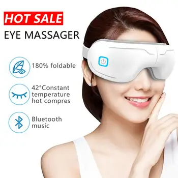 Foldable Rechargeable Eye Massager Eye Care Device Vibration Hot Compress Instrument with Music Eye Protection Massager
Foldable Rechargeable Eye Massager Eye Care Device Vibration Hot Compress Instrument with Music Eye Protection Massager
