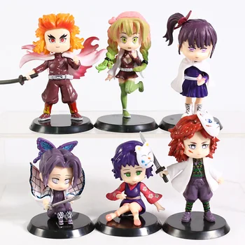 Demon Slayer Figures Tanjirou Kamado Nezuko Zenitsu Inosuke Giyuu Tomioka Sabito Anime Model Toys 6pcs/set
Demon Slayer Figures Tanjirou Kamado Nezuko Zenitsu Inosuke Giyuu Tomioka Sabito Anime Model Toys 6pcs/set