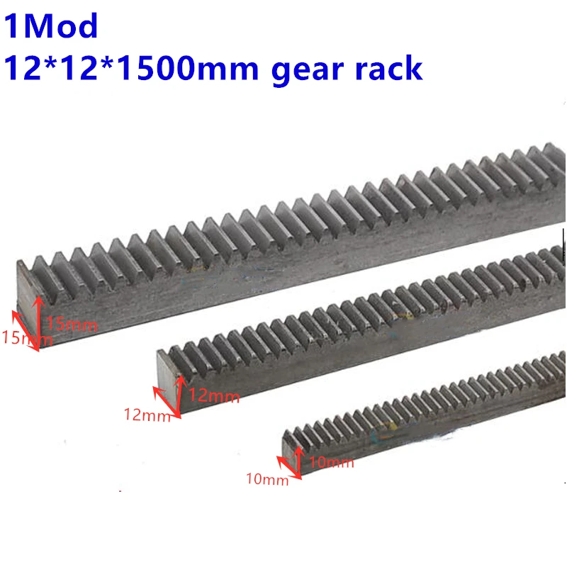Free Shipping 5Pcs 1Mod 12*12*1500mm 1 Modulus High Precision Gear Rack steel +5Pcs 1M 25teeth pinion bore can be choose
Free Shipping 5Pcs 1Mod 12*12*1500mm 1 Modulus High Precision Gear Rack steel +5Pcs 1M 25teeth pinion bore can be choose