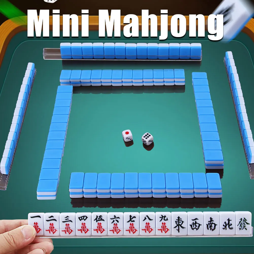24mm 144 pcs/set Mini Little Mahjong Chinese Traditional Mahjong Board Game Family Toy Chinese Numbers Family Game
24mm 144 pcs/set Mini Little Mahjong Chinese Traditional Mahjong Board Game Family Toy Chinese Numbers Family Game