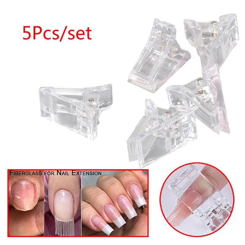 5Pcs Poly Building Gel Quick Nail Tip Clip Finger Building UV Plastic Nail Tools
5Pcs Poly Building Gel Quick Nail Tip Clip Finger Building UV Plastic Nail Tools