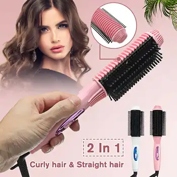 2 In1 Curling Ceramic Hair Straightener Fashion Electric Hair Straightener Curler Curling and Straightening Iron Hairdressing
2 In1 Curling Ceramic Hair Straightener Fashion Electric Hair Straightener Curler Curling and Straightening Iron Hairdressing