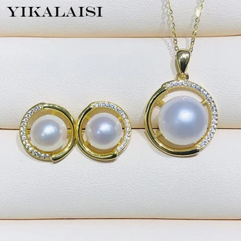 YIKALAISI 925 Sterling Silver Jewelry Pearl sets 2020 Fine Natural Pearl jewelry9-10mm/11-12mm sets For Women wholesale
YIKALAISI 925 Sterling Silver Jewelry Pearl sets 2020 Fine Natural Pearl jewelry9-10mm/11-12mm sets For Women wholesale