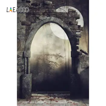 Laeacco Old Stone Arch Door Moon Dark Night Horrible Scenic Photo Background Photography Backdrop Photo Studio Photocall
Laeacco Old Stone Arch Door Moon Dark Night Horrible Scenic Photo Background Photography Backdrop Photo Studio Photocall