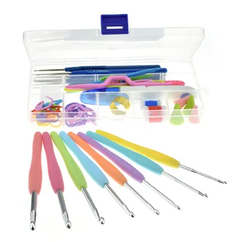 DIY Knitting Tools Kit Useful Crafts Crochet Scissor Needle Hook Supplies With Case Metal Travel Sewing Accessories A Box 
DIY Knitting Tools Kit Useful Crafts Crochet Scissor Needle Hook Supplies With Case Metal Travel Sewing Accessories A Box