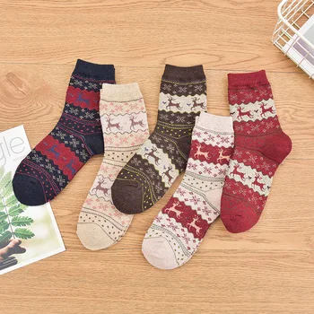 Autumn Winter Thickened Ladies Mid-tube Terry Socks Christmas Deer Rabbit Wool Christmas Socks Woman Socks Kawaii Cashmere
Autumn Winter Thickened Ladies Mid-tube Terry Socks Christmas Deer Rabbit Wool Christmas Socks Woman Socks Kawaii Cashmere