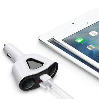 New Car Charger 3.1a Dual Usb Digital Display Multi-function Driving Recorder Universal Car Charger
New Car Charger 3.1a Dual Usb Digital Display Multi-function Driving Recorder Universal Car Charger