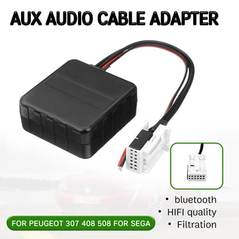 bluetooth Aux Receiver Cable Adapter Hifi Quality Wireless Aux Interface For Peugeot 207 307 407 308 For Citroen C2 C3 RD4
bluetooth Aux Receiver Cable Adapter Hifi Quality Wireless Aux Interface For Peugeot 207 307 407 308 For Citroen C2 C3 RD4