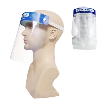 Transparent Protective Mask Anti-Fog Anti-Saliva Dustproof Protection Full Face Mask Environmental Protection Isolation Mask