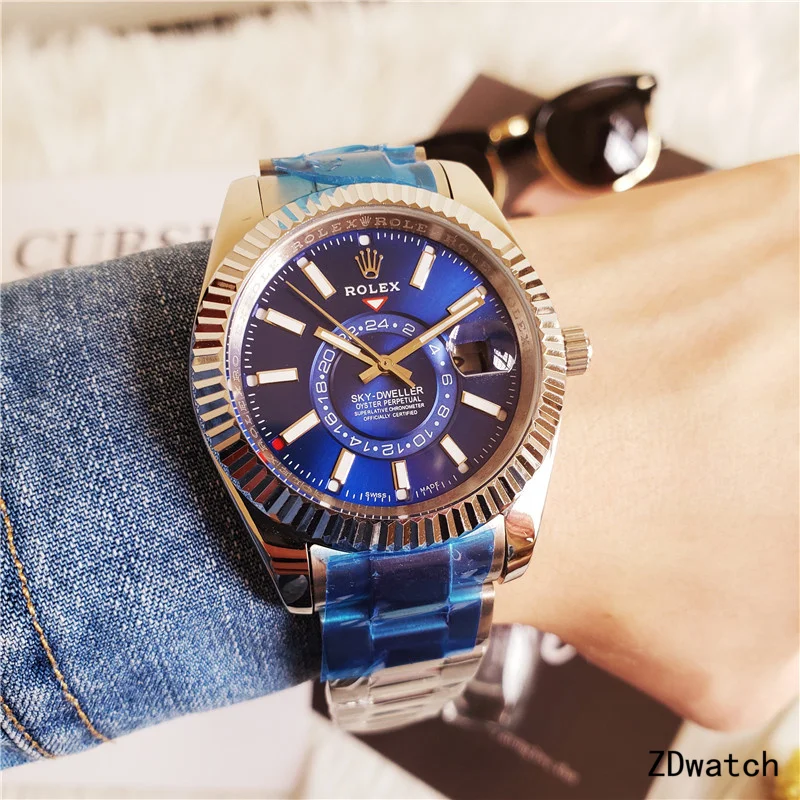 2020 New Rolex- Oyster Perpetual Stainless Steel With Calendar Simple mechanical Watch women and Men's Casual Watches Gift 41
2020 New Rolex- Oyster Perpetual Stainless Steel With Calendar Simple mechanical Watch women and Men's Casual Watches Gift 41