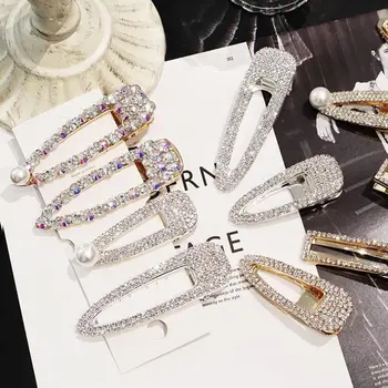 Crystal Rhinestones Hairpins Bobby Pin Headwear Hair Clips Hair Accessories for Girls Shiny Barette Hairpin Hair Styling Tools
Crystal Rhinestones Hairpins Bobby Pin Headwear Hair Clips Hair Accessories for Girls Shiny Barette Hairpin Hair Styling Tools