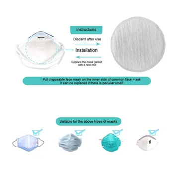 50/100 Pcs 5 Layer Pm2.5 Face Cover Activated Carbon Insert Protective Filter Mouth Media Insert Cover Anti-dust Маска Filter
50/100 Pcs 5 Layer Pm2.5 Face Cover Activated Carbon Insert Protective Filter Mouth Media Insert Cover Anti-dust Маска Filter