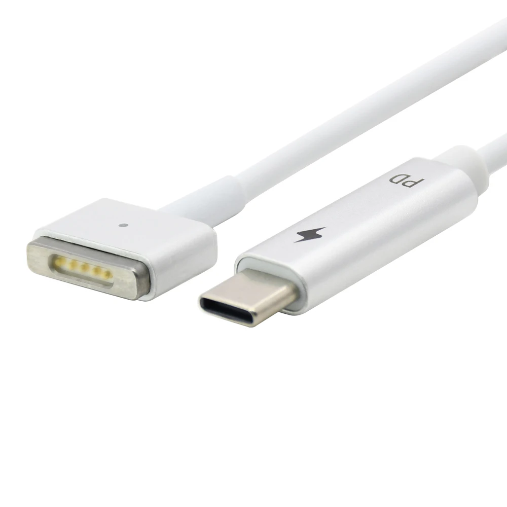 USB3.1 Type-c USB C to Magsafe 2 Charge Cable 180cm 6ft for MacAir Pro 15 inch 17 inch Before Year 2012
USB3.1 Type-c USB C to Magsafe 2 Charge Cable 180cm 6ft for MacAir Pro 15 inch 17 inch Before Year 2012