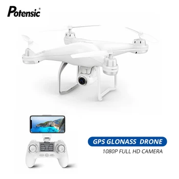Potensic T25 GPS Drone FPV 1080p HD Camera Profissional Wifi RC Drones Selfie Follow Me Quadcopter GPS Glonass Quadrocopter
Potensic T25 GPS Drone FPV 1080p HD Camera Profissional Wifi RC Drones Selfie Follow Me Quadcopter GPS Glonass Quadrocopter