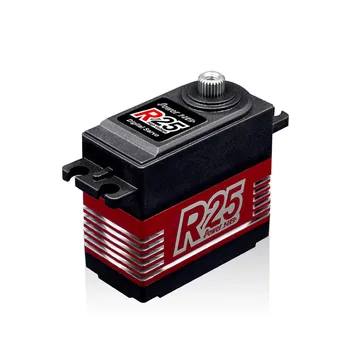 Power HD R25 25kg 0.11s high speed metal gear high pressure servo high performance Brushless servo RC drone RC car part
Power HD R25 25kg 0.11s high speed metal gear high pressure servo high performance Brushless servo RC drone RC car part