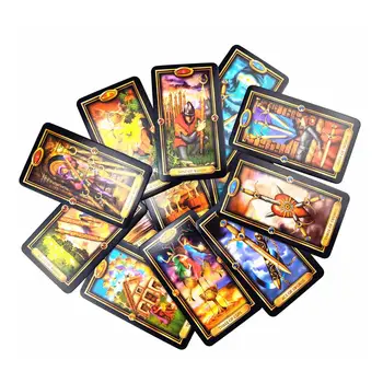 78PCS Sheets Easy Tarot Cards Beautiful Kit Card Full English Deck Layout Sheet Handbook For Beginners Family Friends Game
78PCS Sheets Easy Tarot Cards Beautiful Kit Card Full English Deck Layout Sheet Handbook For Beginners Family Friends Game