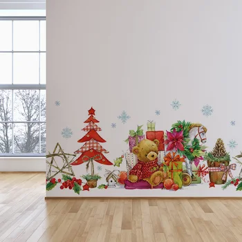 Christmas Sticker Gift Snowflake Wall Sticker PVC Removeable Glass Window Kids Room Christmas Home Decals Decoration New Year
Christmas Sticker Gift Snowflake Wall Sticker PVC Removeable Glass Window Kids Room Christmas Home Decals Decoration New Year