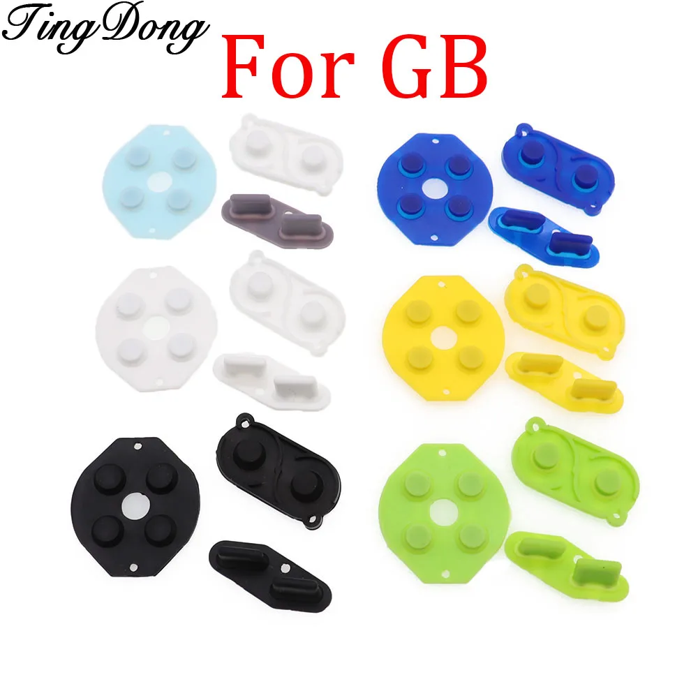 TingDong 3set For Nintendo Game Boy GB DMG-01 Conductive Rubber Silicone Buttons for Gameboy GB
TingDong 3set For Nintendo Game Boy GB DMG-01 Conductive Rubber Silicone Buttons for Gameboy GB