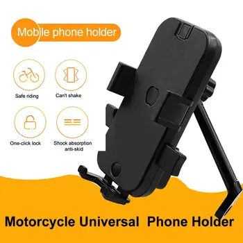 Automatic Lock Mobile Phone Bracket For Motorcycle Bicycle Phone Holder Handlebar Clip Holder GPS Mount Bracket for 4-6.5 Inch
Automatic Lock Mobile Phone Bracket For Motorcycle Bicycle Phone Holder Handlebar Clip Holder GPS Mount Bracket for 4-6.5 Inch