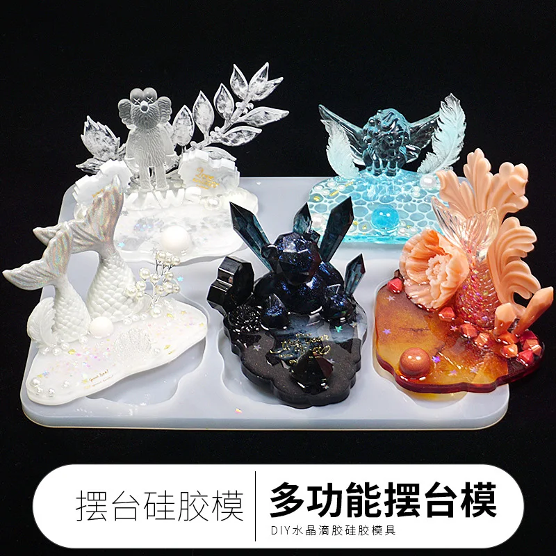 QIAOQIAODIY Large Table Decoration Mold Coaster Set Multi-standard Cup Mat Silicone Molds DIY Crystal Epoxy Jewelry Making Tool
QIAOQIAODIY Large Table Decoration Mold Coaster Set Multi-standard Cup Mat Silicone Molds DIY Crystal Epoxy Jewelry Making Tool