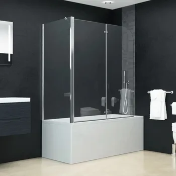 

VidaXL Bi-Folding Shower Enclosure ESG 120 X 68 X 140cm 144676