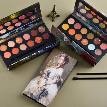 Classic Color Painted Art Eye Shadow Pearly Lustre Waterproof Kingship Noble 12-Color Eyeshadow Compact
Classic Color Painted Art Eye Shadow Pearly Lustre Waterproof Kingship Noble 12-Color Eyeshadow Compact