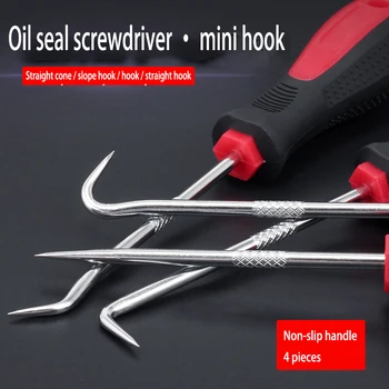 Removal Hook mini split rubber ring seal puller hook-shaped hook Straight hook 4 kinds of function Carbon steel tool
Removal Hook mini split rubber ring seal puller hook-shaped hook Straight hook 4 kinds of function Carbon steel tool