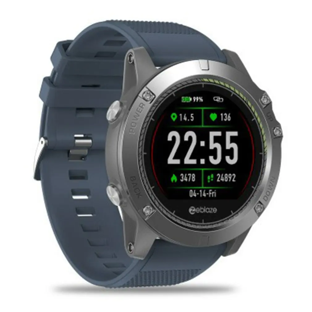 

Zeblaze VIBE 3 HR IPS Color Display Sports Smartwatch Heart Rate Monitor IP67 Waterproof Smart Watch Men For IOS & Android