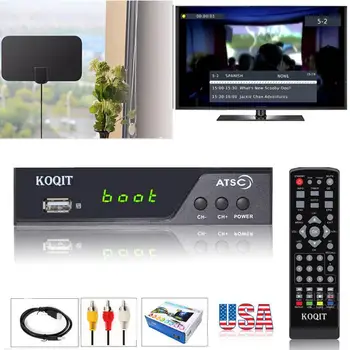 ATSC Digital Converter Box for Analog TV ATSC Tuner with Record and Pause Live TV Set Top Box HD 1080P USB Multimedia Playback
ATSC Digital Converter Box for Analog TV ATSC Tuner with Record and Pause Live TV Set Top Box HD 1080P USB Multimedia Playback