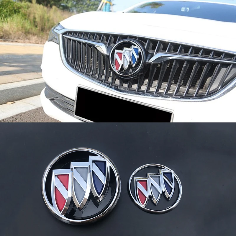 Передняя решетка эмблема АБС для Buick Excelle GT 2010-2019 автомобильная внешняя задняя