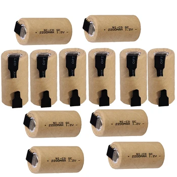 12 pcs SC 2200mah 1.2v battery NICD rechargeable batteries for makita bosch B&D Hitachi metabo dewalt for emergency light toy
12 pcs SC 2200mah 1.2v battery NICD rechargeable batteries for makita bosch B&D Hitachi metabo dewalt for emergency light toy