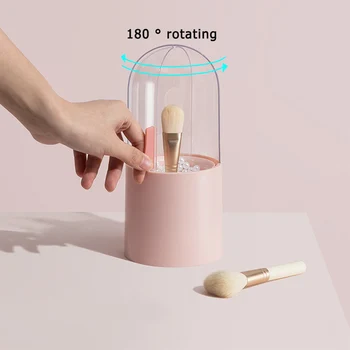 Makeup Brush Cosmetic Pen Storage Bucket Dust-proof Container with Pearls Brush Holder Container Sundries Desk Organizer
Makeup Brush Cosmetic Pen Storage Bucket Dust-proof Container with Pearls Brush Holder Container Sundries Desk Organizer
