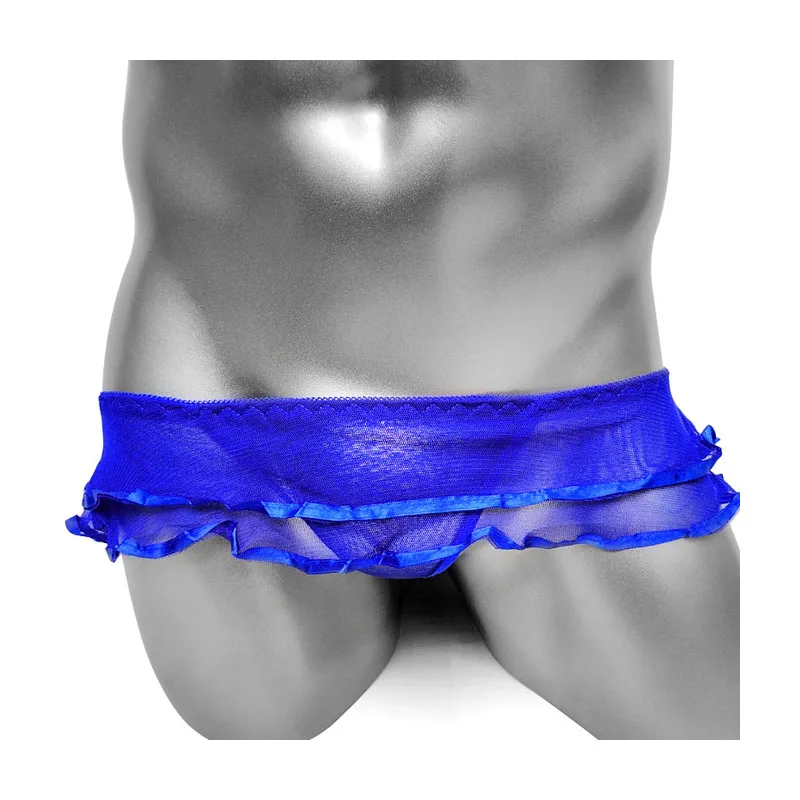 Ruffles Mesh Sissy Panties Sexy Lingerie Ultra-Low Waist See Through Crotchless Mens Sexy Thong Underwear Gay Male Panties
Ruffles Mesh Sissy Panties Sexy Lingerie Ultra-Low Waist See Through Crotchless Mens Sexy Thong Underwear Gay Male Panties
