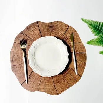 Round Wood Grain Placemat Household PP Table Insulation Pad Coaster Table Decoration Heat Resistant Cup Mug Mat
Round Wood Grain Placemat Household PP Table Insulation Pad Coaster Table Decoration Heat Resistant Cup Mug Mat