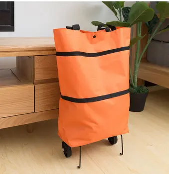 Grocery Shopping Cart Portable Folding Pulley Storage Bag Portable Oxford Cloth Large Capacity Old Hand Trolley
Grocery Shopping Cart Portable Folding Pulley Storage Bag Portable Oxford Cloth Large Capacity Old Hand Trolley