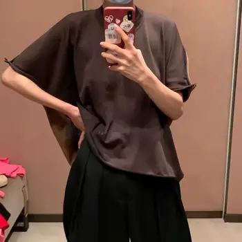 2020 summer new women patchwork loose T-shirt tee female oversize tops rmsx 7.07
2020 summer new women patchwork loose T-shirt tee female oversize tops rmsx 7.07