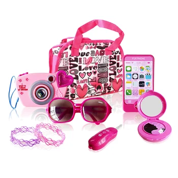 8Pcs/set Girls Pretend Play Beauty Set Simulation Cell Phone Camera Storage Bag with Light and Sound Toy Gift For Christmas
8Pcs/set Girls Pretend Play Beauty Set Simulation Cell Phone Camera Storage Bag with Light and Sound Toy Gift For Christmas