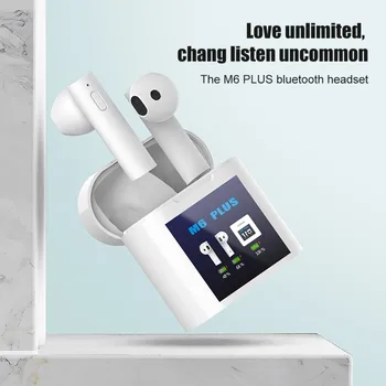 M6 airdots TWS Wireless Earbuds earphone waterproof with mic PK Redmi Airdots for xiao mi Sport PK Mi Headphone
M6 airdots TWS Wireless Earbuds earphone waterproof with mic PK Redmi Airdots for xiao mi Sport PK Mi Headphone