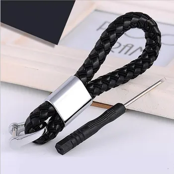 1PC Car Braided Rope Keychain Chain For Porsche Boxter Cayman 996 911 Cayenne car Accessories
1PC Car Braided Rope Keychain Chain For Porsche Boxter Cayman 996 911 Cayenne car Accessories