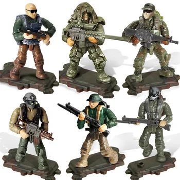 JTY Toys Marines SWAT Action Figures Building Block SEALS Trooper Military Weapons Figurines Assemble Model For Children Gift
JTY Toys Marines SWAT Action Figures Building Block SEALS Trooper Military Weapons Figurines Assemble Model For Children Gift