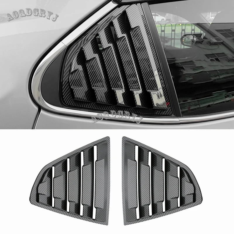 Fit for Toyota Camry 2018 Rear Carbon Fiber ABS Side Vent Window Scoop Louver Cover Trim Triangular Decorator Car Styling 2pcs
Fit for Toyota Camry 2018 Rear Carbon Fiber ABS Side Vent Window Scoop Louver Cover Trim Triangular Decorator Car Styling 2pcs