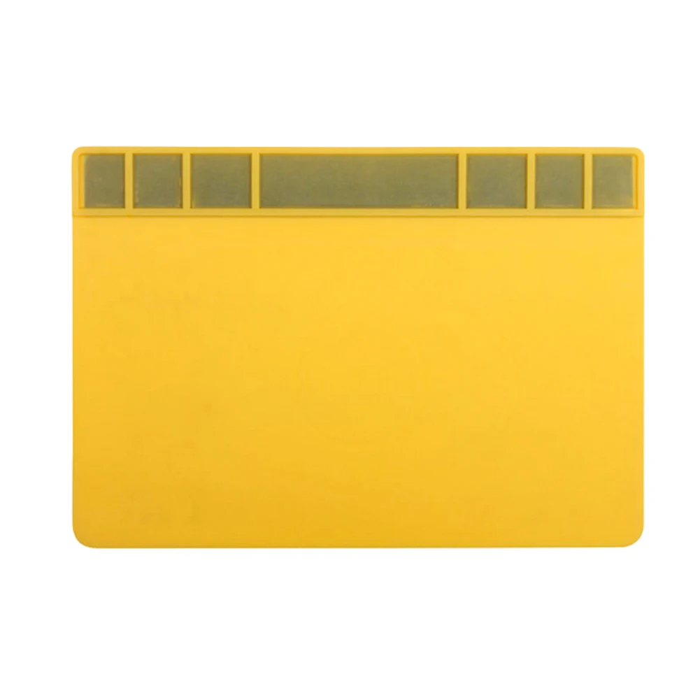 Magnetic Heat Insulation Silicone Pad BGA Soldering Repair Station Maintenance Platform with Screw Mat Section Tools 49 * 35 cm
Magnetic Heat Insulation Silicone Pad BGA Soldering Repair Station Maintenance Platform with Screw Mat Section Tools 49 * 35 cm