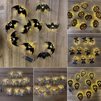 2m Bat Wizard Mummy Pumpkin LED String Light Halloween Party Decorative Lamp Halloween Party String Light Decoration
2m Bat Wizard Mummy Pumpkin LED String Light Halloween Party Decorative Lamp Halloween Party String Light Decoration