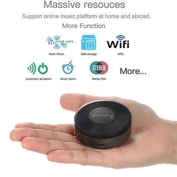 Audiocast Airplay DLNA Music Radio Receiver Transmitter iOS Android Supported Airmusic WIFI Audio TransmitterSoundMate
Audiocast Airplay DLNA Music Radio Receiver Transmitter iOS Android Supported Airmusic WIFI Audio TransmitterSoundMate