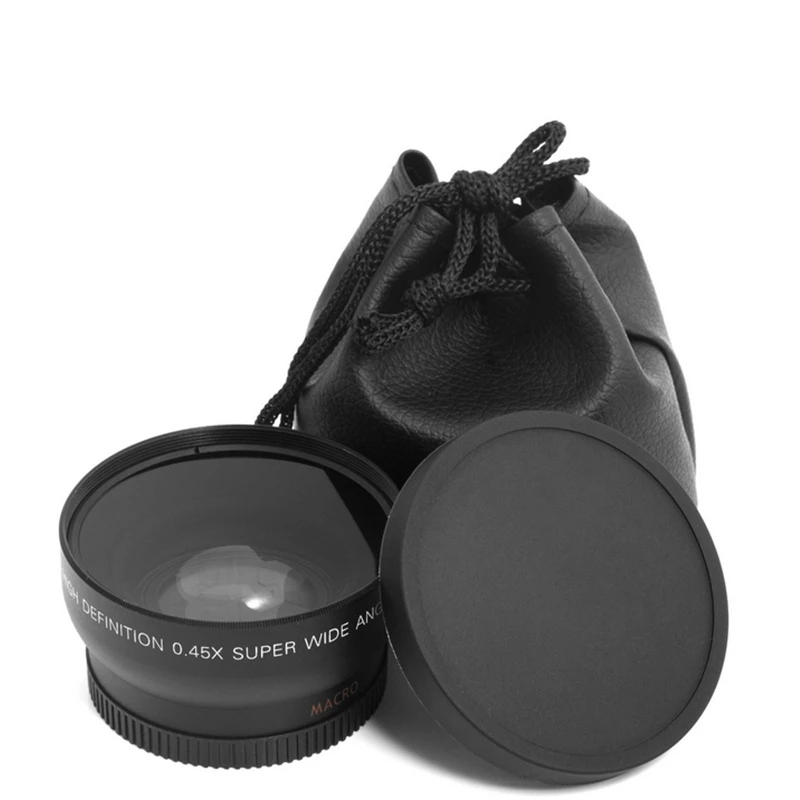 GloryStar 37mm 43mm 46mm 49mm 52mm 55mm 58mm 62mm 67mm 72mm Lens Wide Angle Conversion Wide-Angle Camera Lens With Macro Lens
GloryStar 37mm 43mm 46mm 49mm 52mm 55mm 58mm 62mm 67mm 72mm Lens Wide Angle Conversion Wide-Angle Camera Lens With Macro Lens