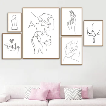Nordic Scandinavia Simple Line Drawing Wall Art Canvas Paintings Sexy Girl Body Nude Line Home Decoration for Livingroom
Nordic Scandinavia Simple Line Drawing Wall Art Canvas Paintings Sexy Girl Body Nude Line Home Decoration for Livingroom