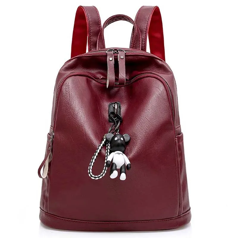 Backpack Girls Teenagers School Bag Pu Leather Women Backpack Ipad Tablet Office Pack Bag Lady Travel Party Shoulder Bag
Backpack Girls Teenagers School Bag Pu Leather Women Backpack Ipad Tablet Office Pack Bag Lady Travel Party Shoulder Bag