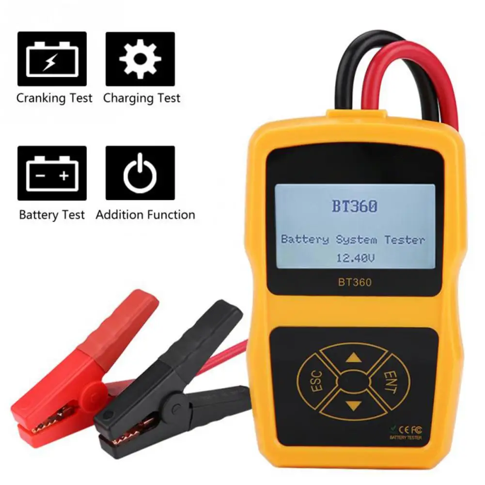 12V Automotive Vehicle Car Battery System Tester 3 in 1 Multifunction Check Digital Analyzer Diagnostic Auto Battery Tester
12V Automotive Vehicle Car Battery System Tester 3 in 1 Multifunction Check Digital Analyzer Diagnostic Auto Battery Tester